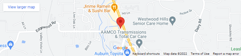 A map of aamco transmissions and total car care